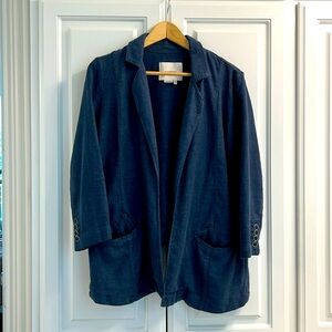 Anthropologie asymmetrical jacket
